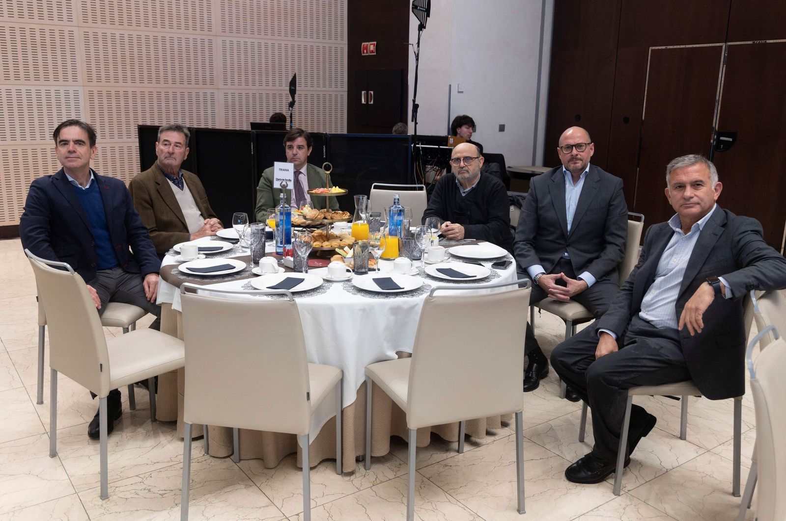 David Carrasco, José María Novales, Juan Manuel Montaño, Carmelo Monroy, Daniel Pañart y Ricardo Cruzado