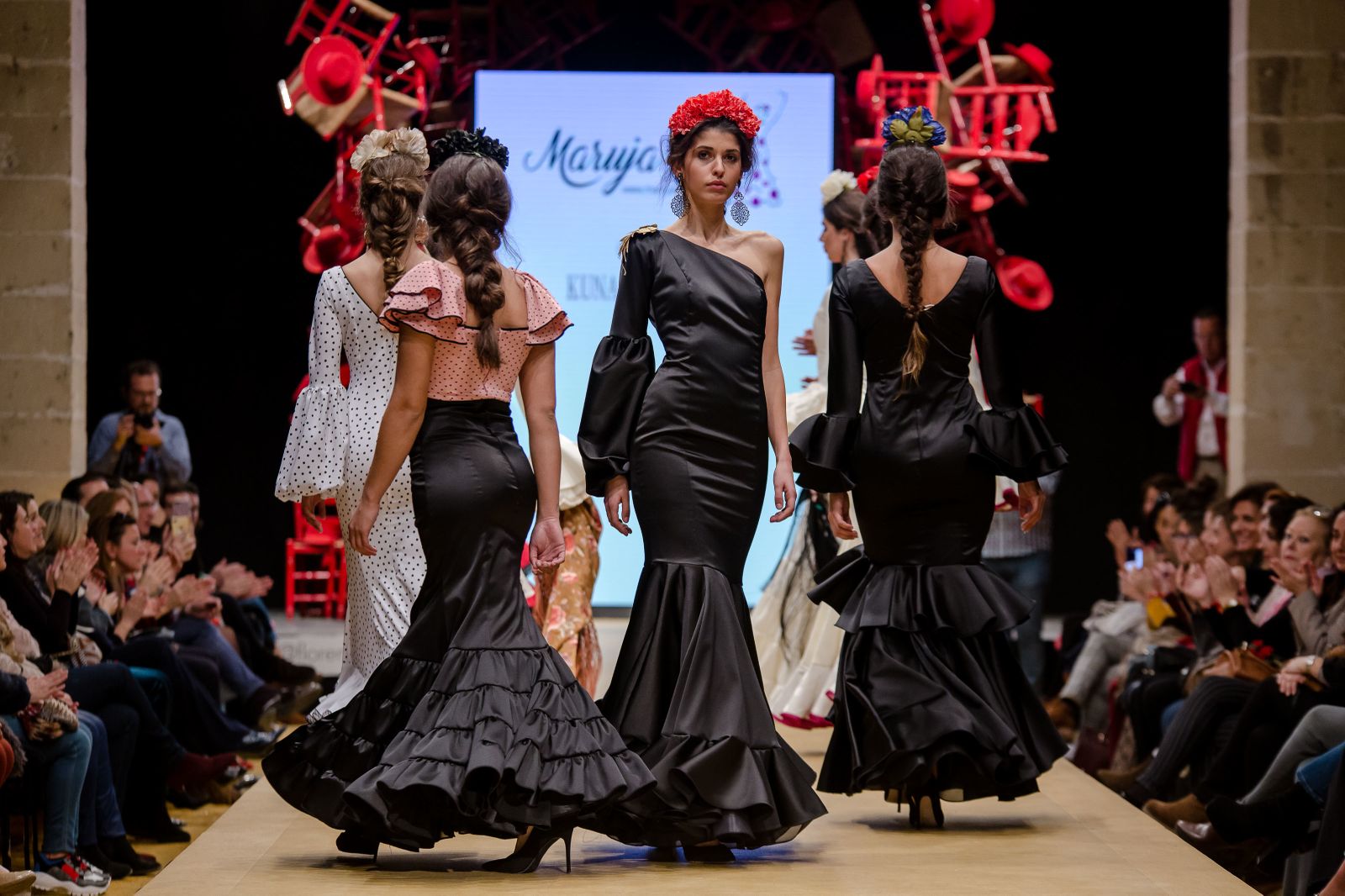 Pasarela Flamenca Jerez 2019: Maruja Lunares, el desfile en imágenes
