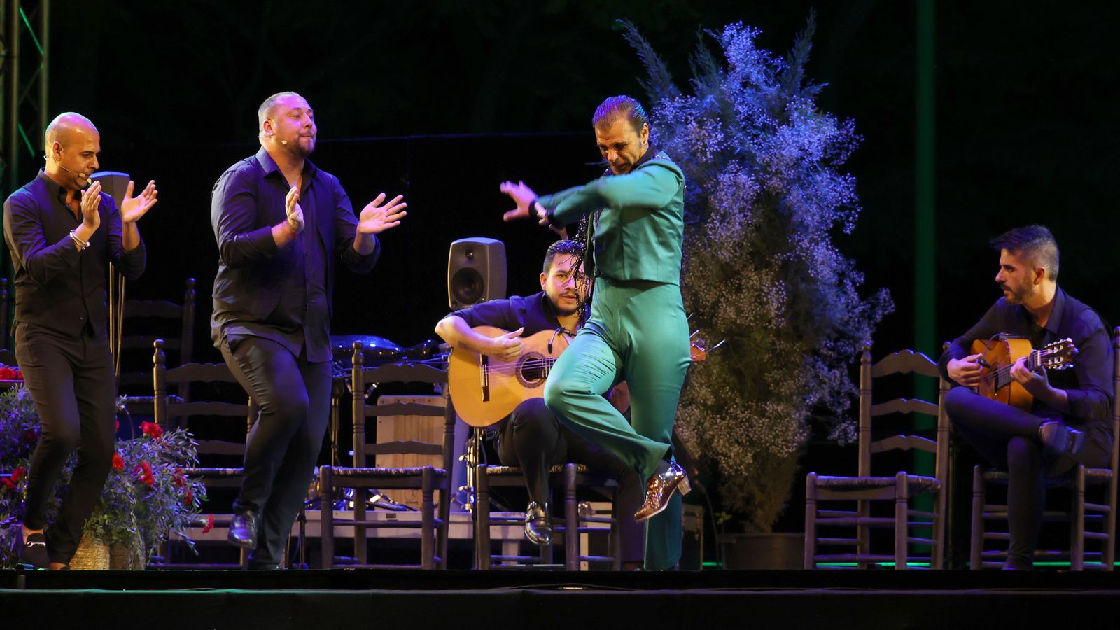 Fiesta de la Bulería Joven con Fernando Jiménez en 'Santiago, Alfa y Compás'