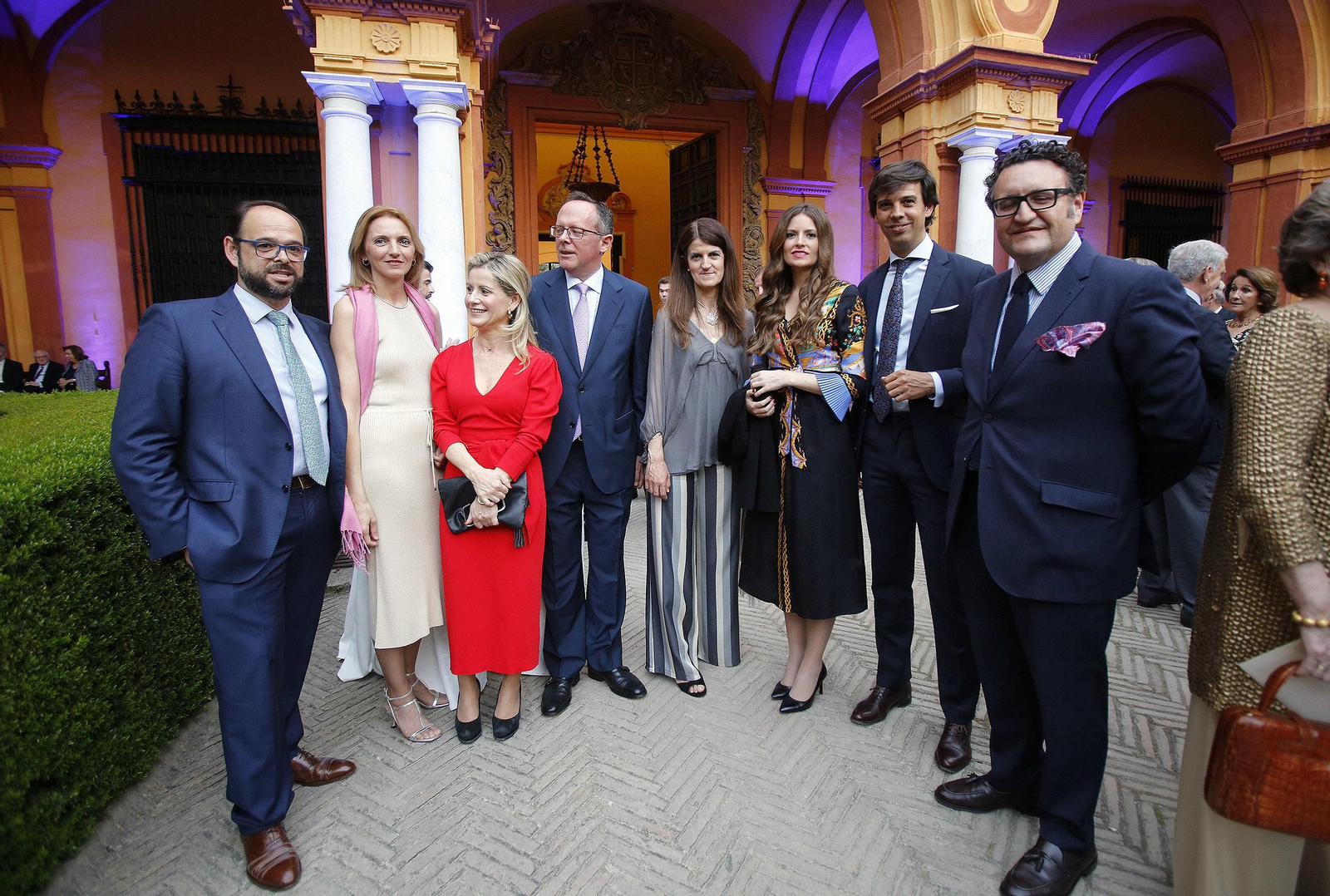 Los asistentes al VII Premio Manuel Clavero