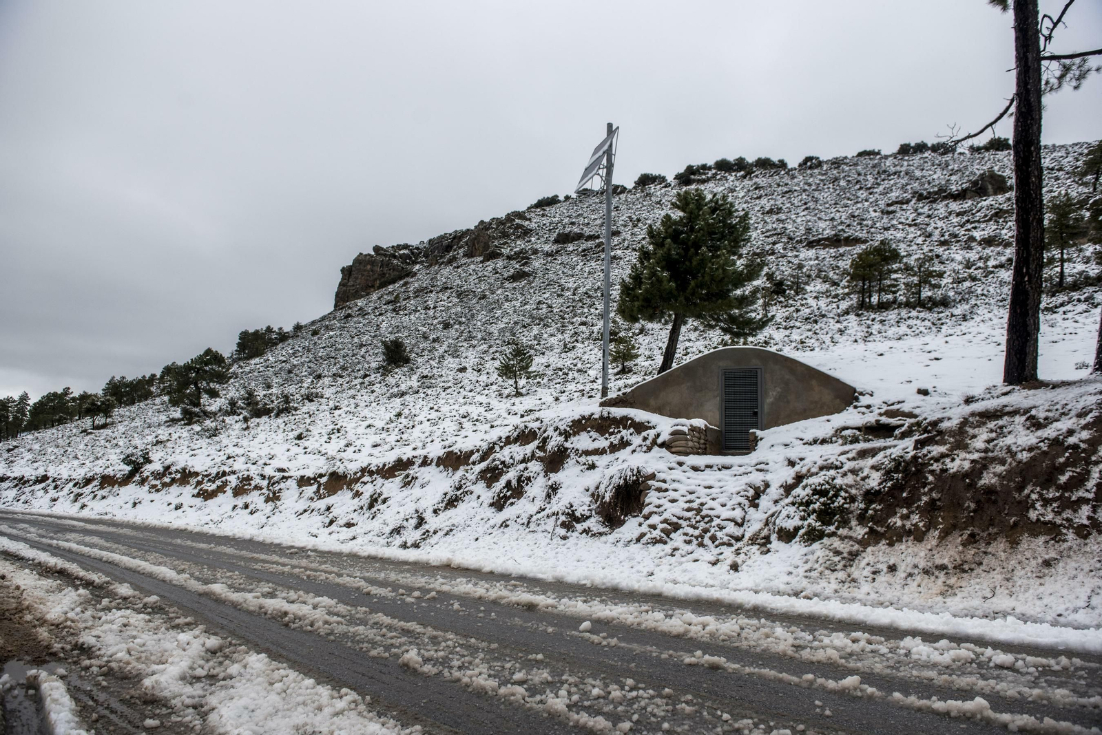 Todas las imágenes del paso del temporal por Granada