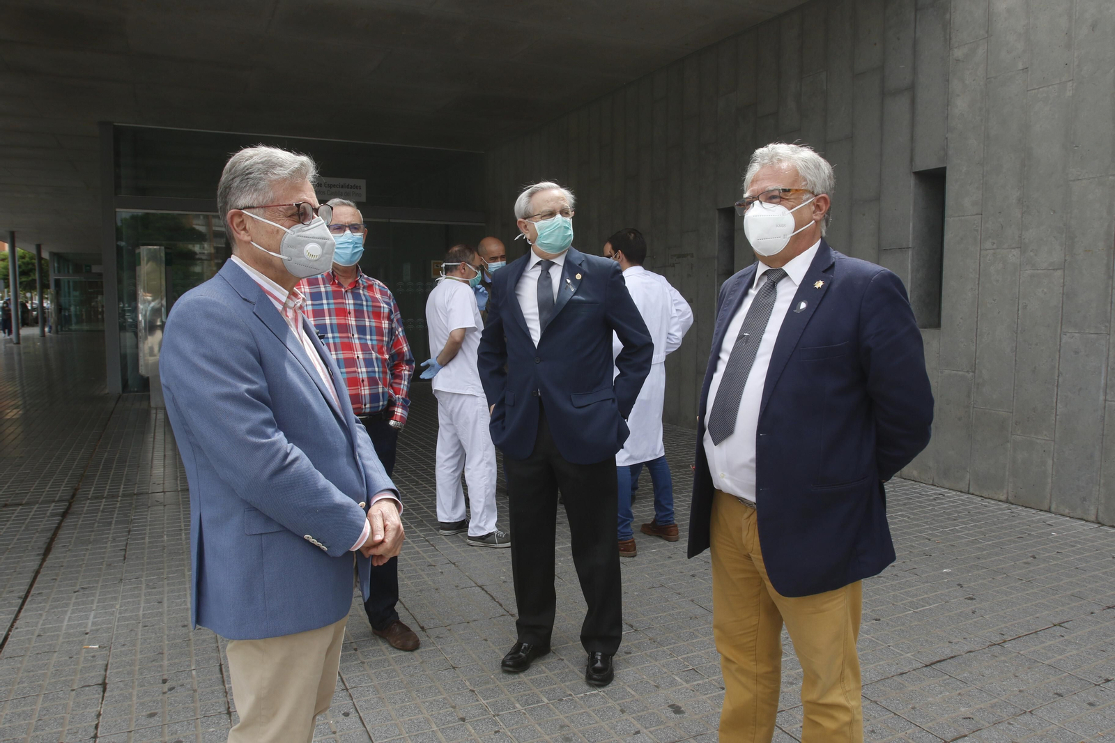 Las fotos del homenaje a los médicos fallecidos por el coronavirus celebrado en Córdoba Las fotos del homenaje a los médicos fallecidos por el coronavirus celebrado en Córdoba