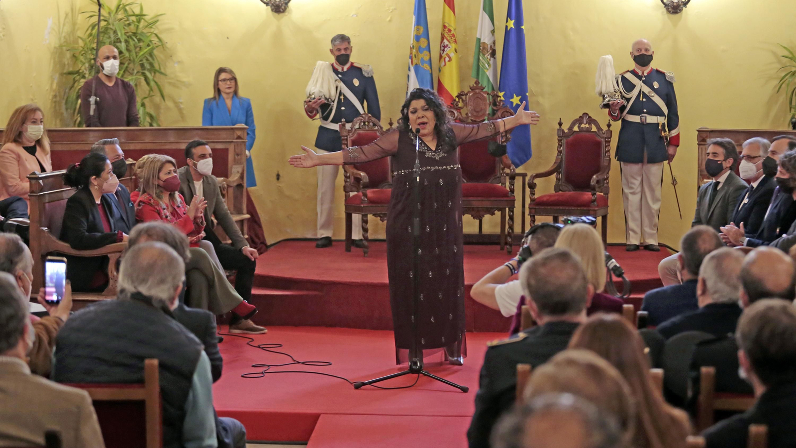 Imágenes de 'La Macanita' recibiendo el IV Premio de Andalucía en Jerez