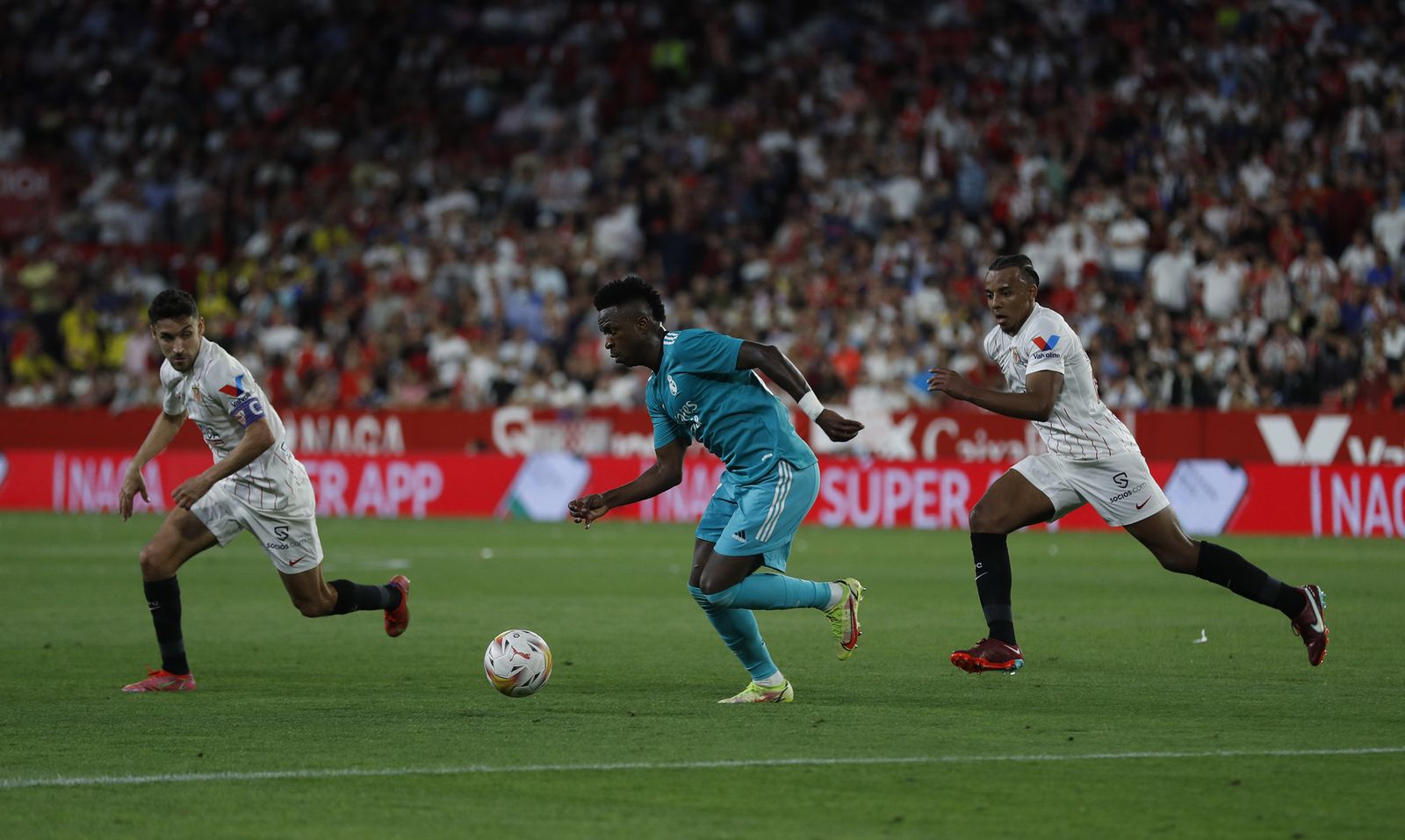 Las imágenes del Sevilla- Real Madrid