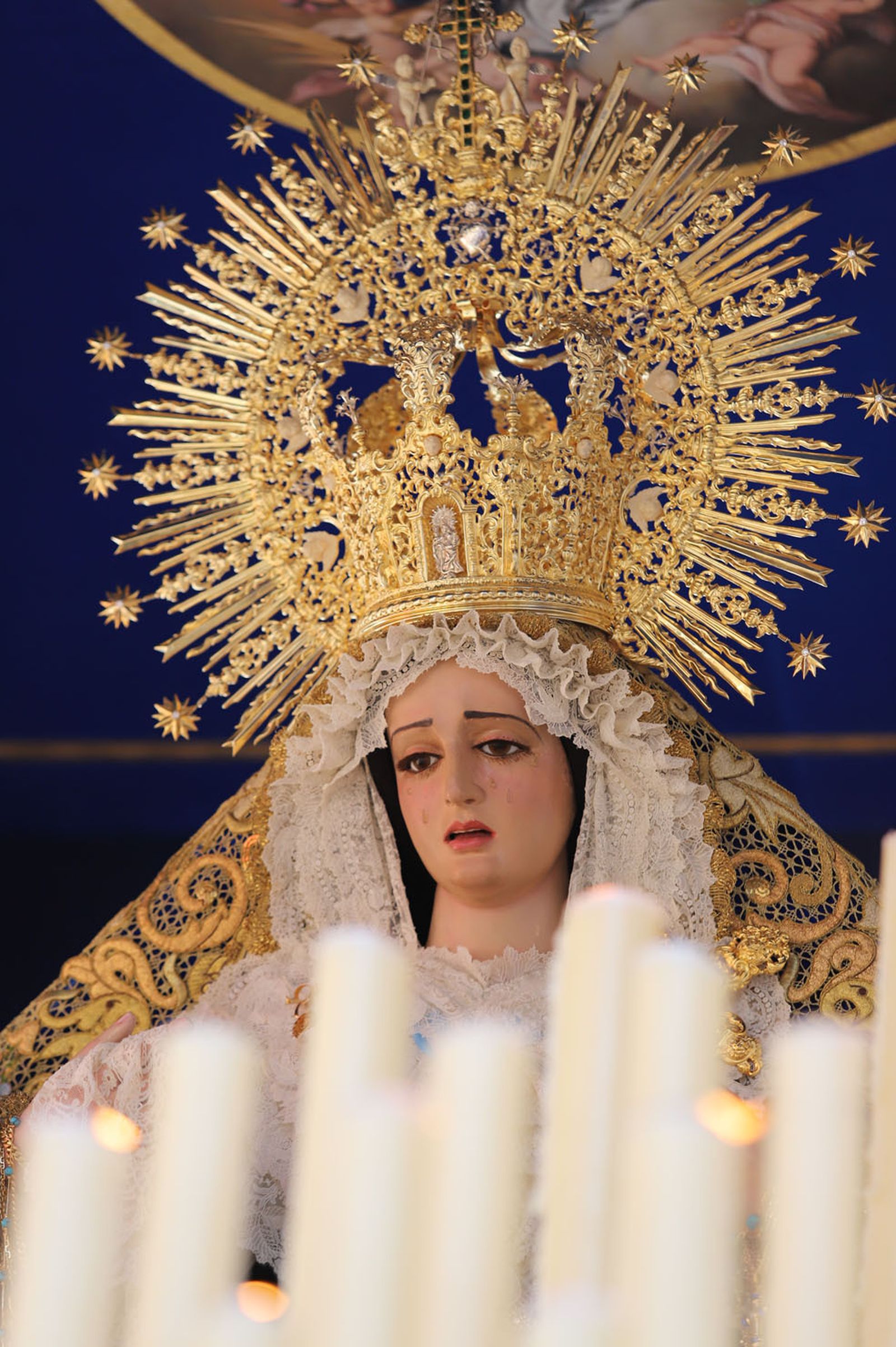 Imágenes de la procesión de la hermandad de la Lanzada de Huelva