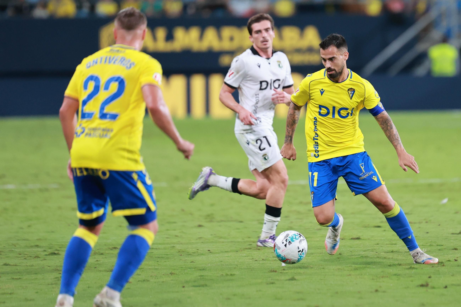 Las imágenes del Cádiz CF-Burgos