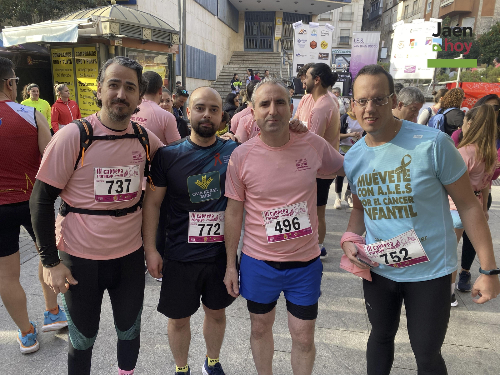 Carrera IES San Juan Bosco contra el cáncer.