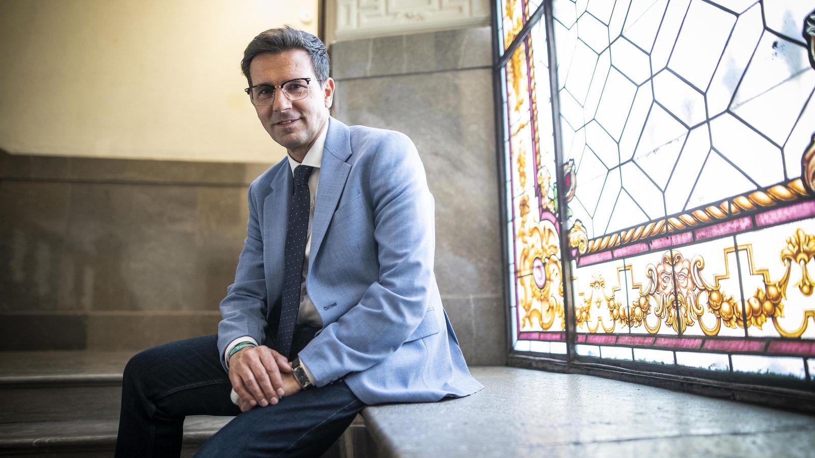 Paco Cuenca en el Ayuntamiento de Granada