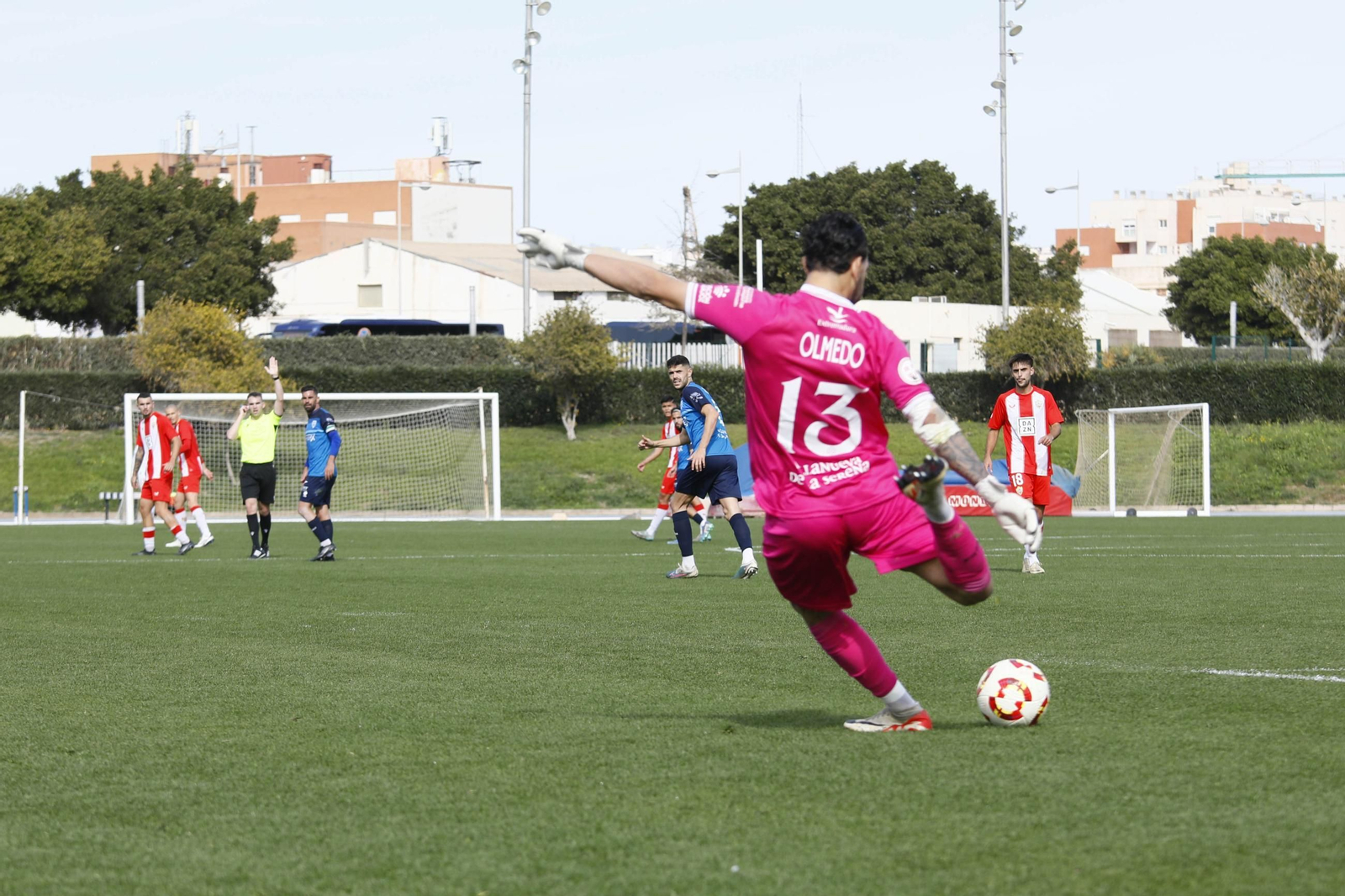 Imágenes del partido entre Almeria B contra Villanovense de segunda RFEF