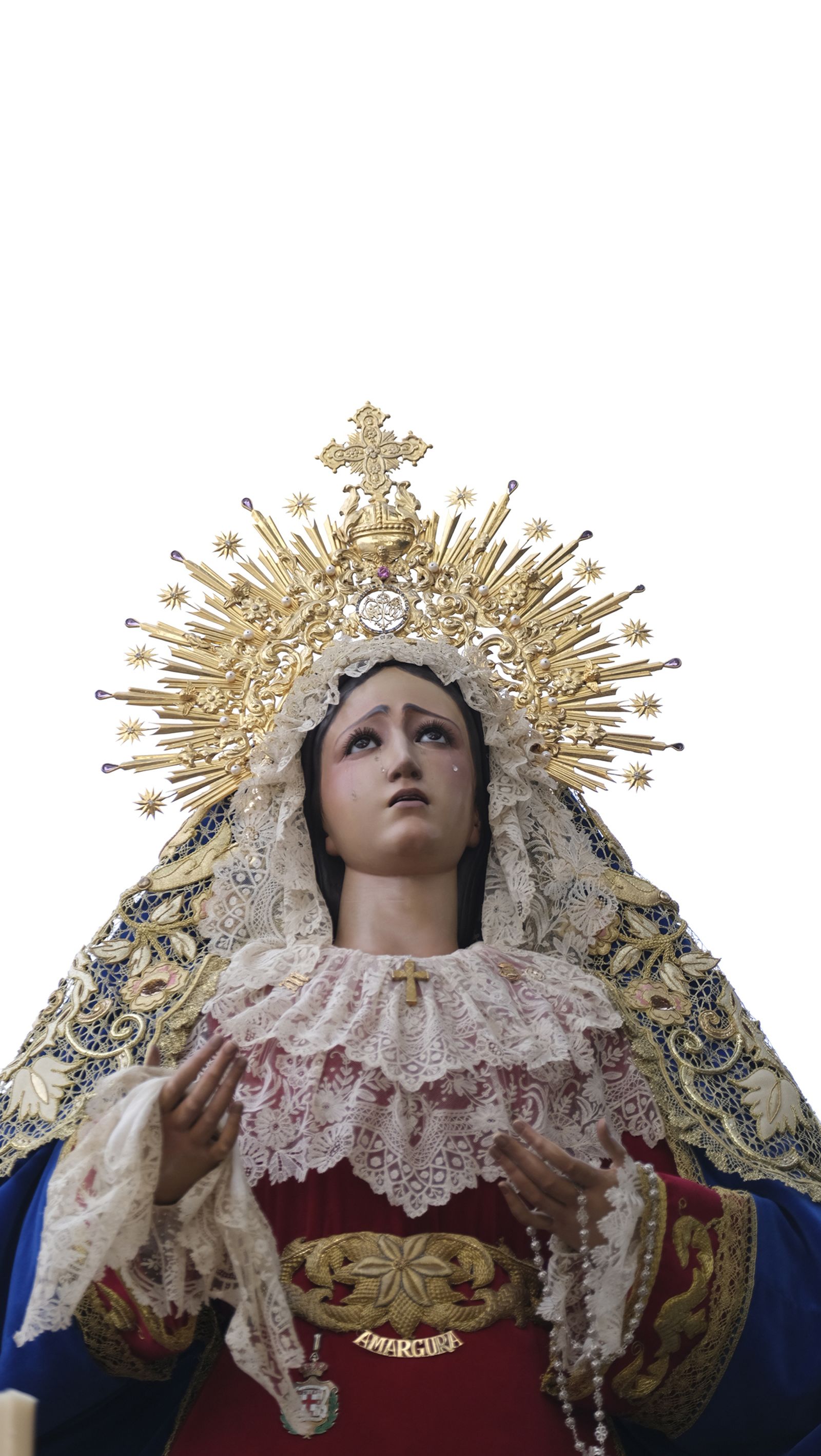 La procesión del Encuentro por las calles de Almería, en imágenes