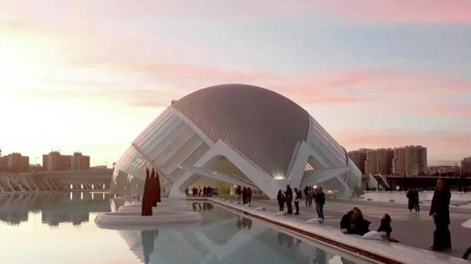 El Hemisfèric  de la Ciudad de las Artes y las Ciencias de Valencia