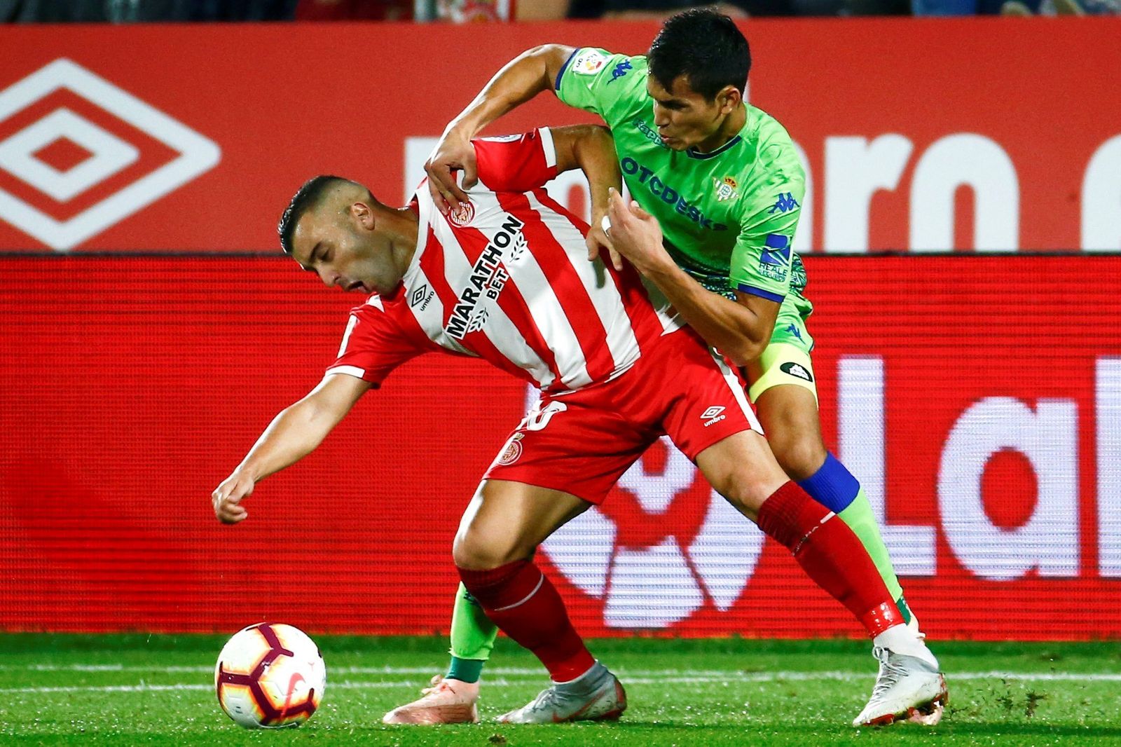 El Girona-Betis, en imágenes