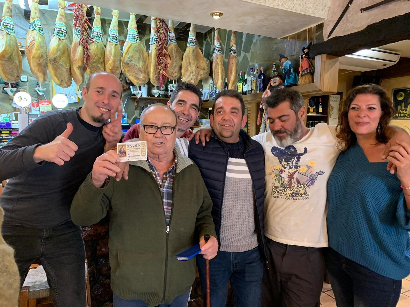 Así ha sido la celebración de los premios de la Lotería de Navidad en la provincia de Granada