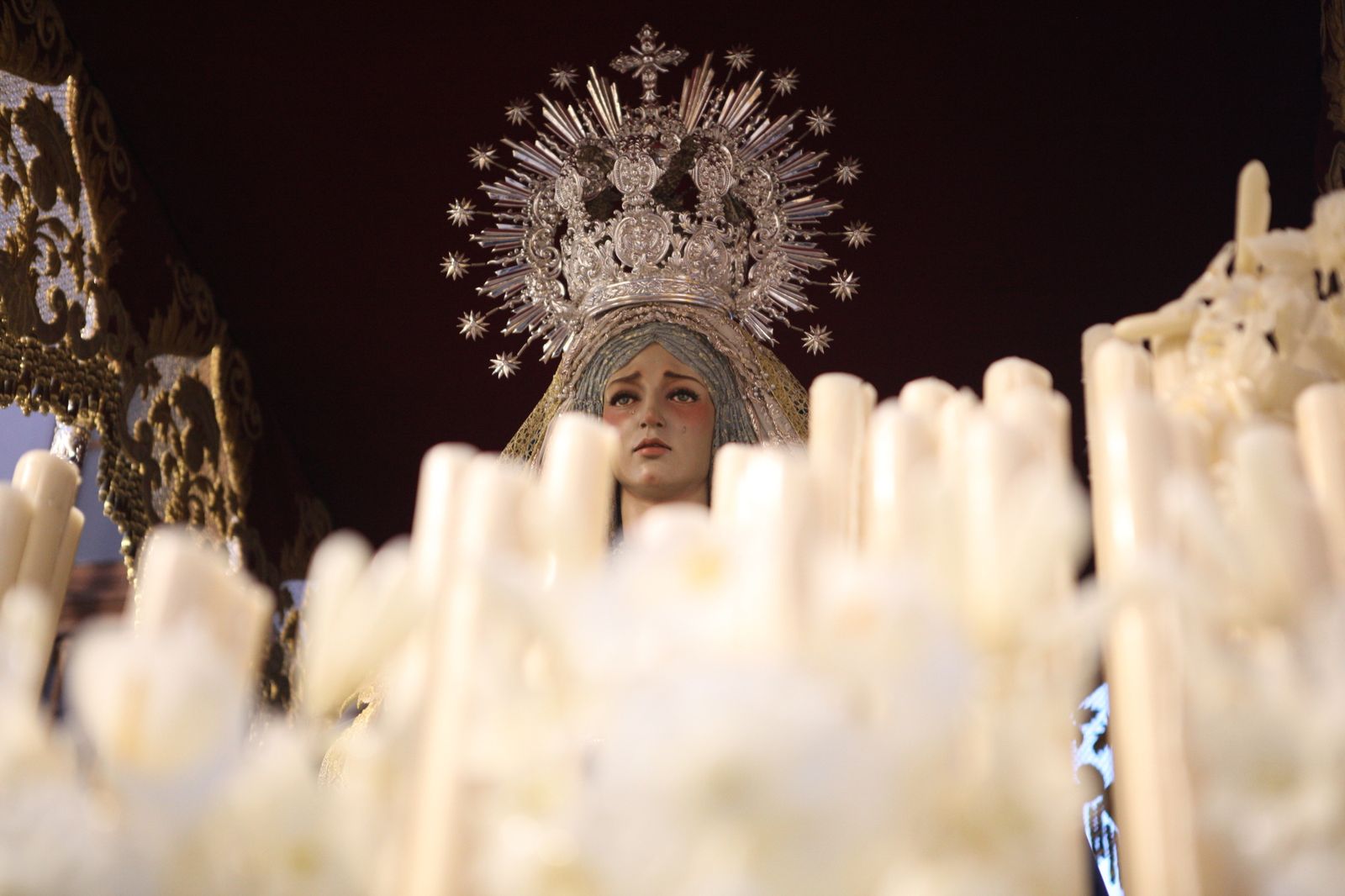 Imágenes del Lunes Santo en la comarca
