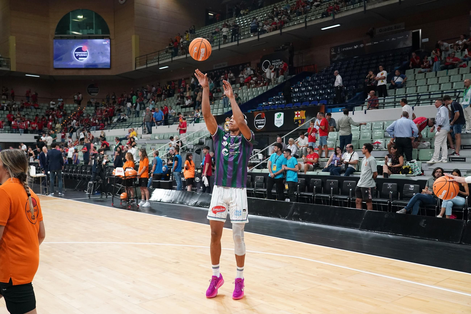 El UCAM Murcia-Unicaja de la Supercopa, en fotos