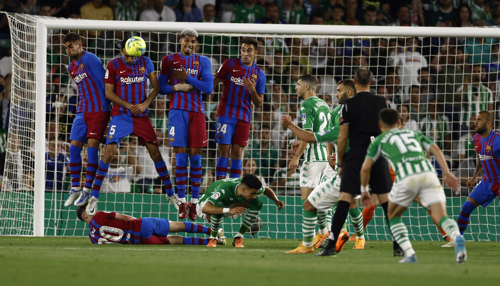 Las imágenes del Betis-Barcelona