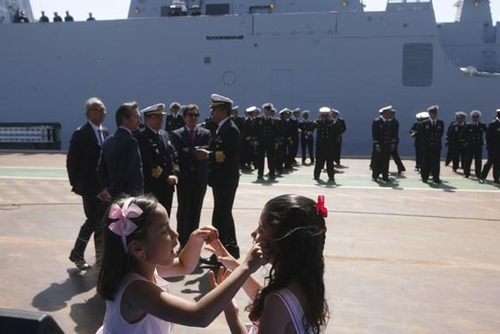 Navantia entrega el primero de los cuatro Patrulleros Oceánicos de Vigilancia que fabrica para la Armada Venezolana. 

Foto: Borja Benjumeda
