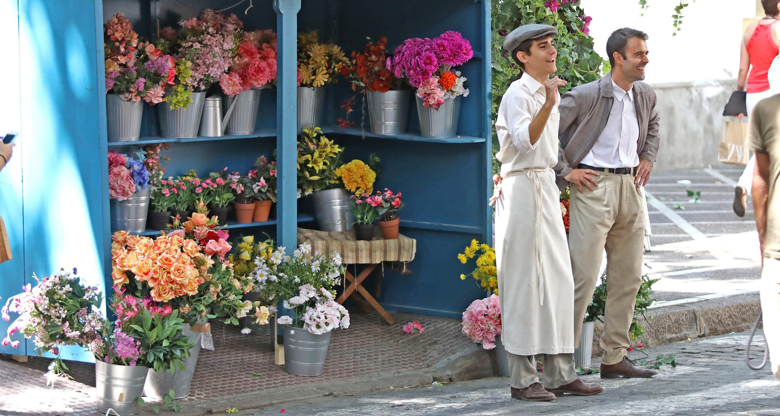 "El verano que vivimos" rodaje en calle Porvera