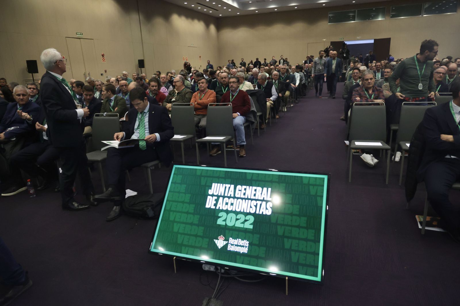 Una imagen de la junta de accionistas del pasado diciembre.