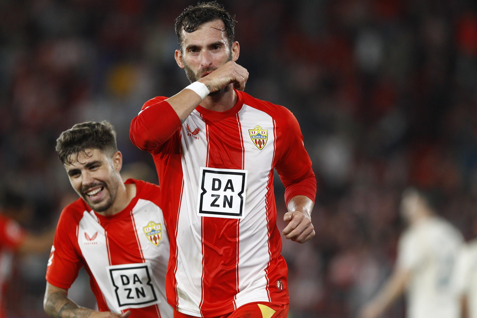 Las mejores imágenes del partido de fútbol U.D. Almería-Córdoba C.F.