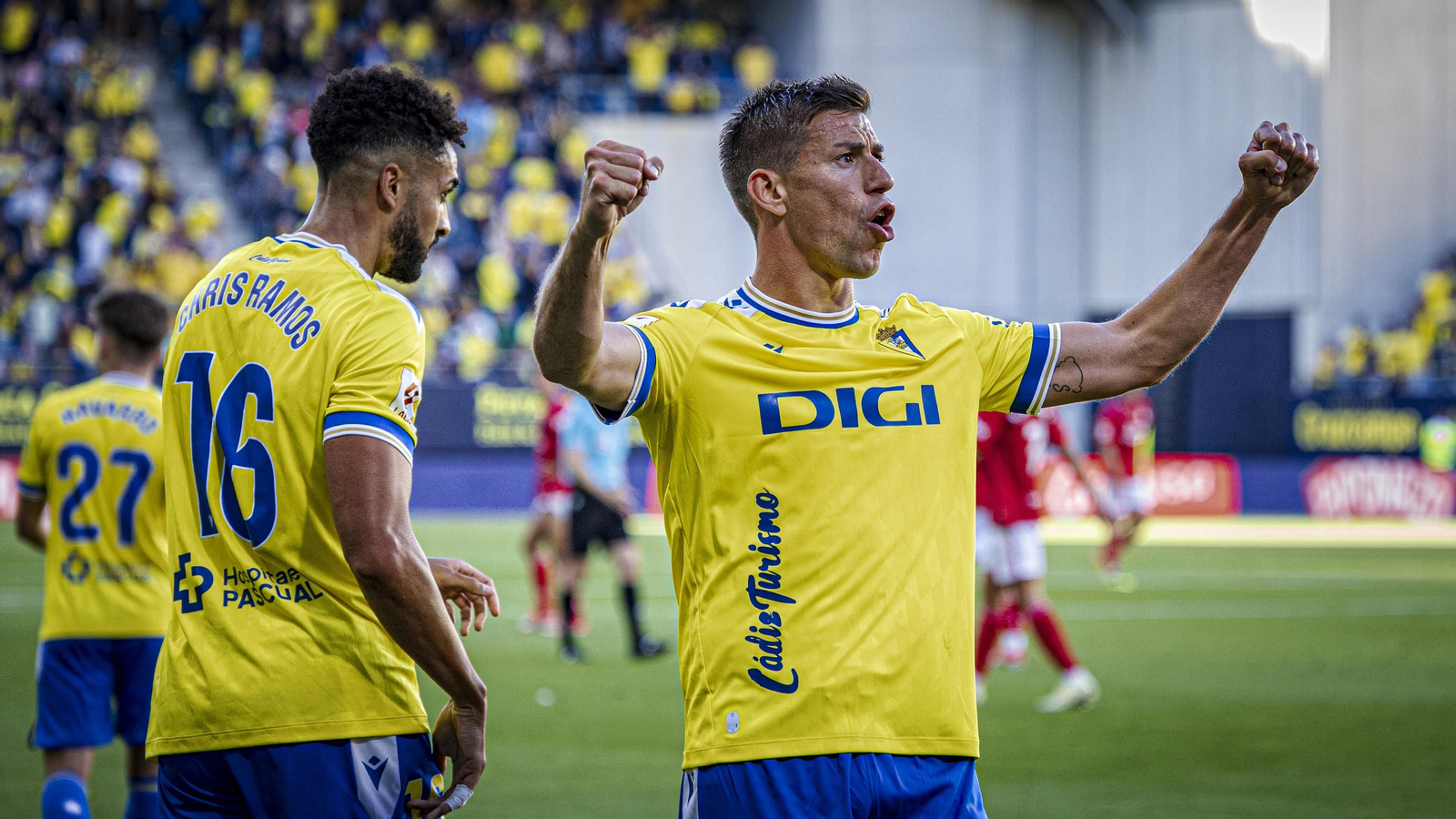 Partido del Cádiz CF contra la UD Las Palmas