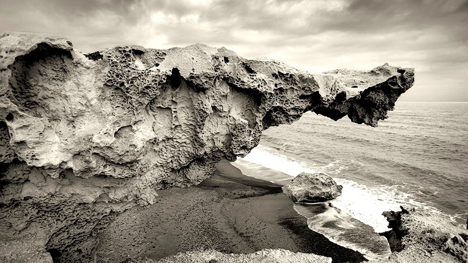 Uno de los rincones más conocidos de Los Escullos.