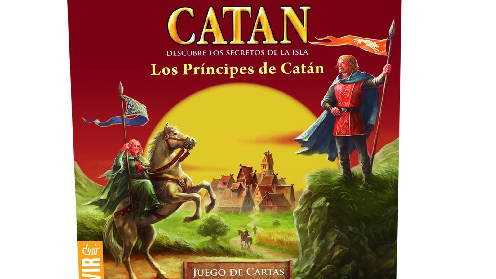 Catán, juego de mesa de habilidad y negociación.