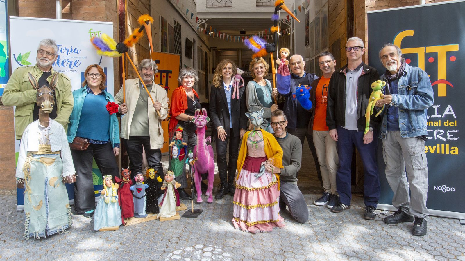 Presentación de la 42 Feria Internacional del Títere de Sevilla.