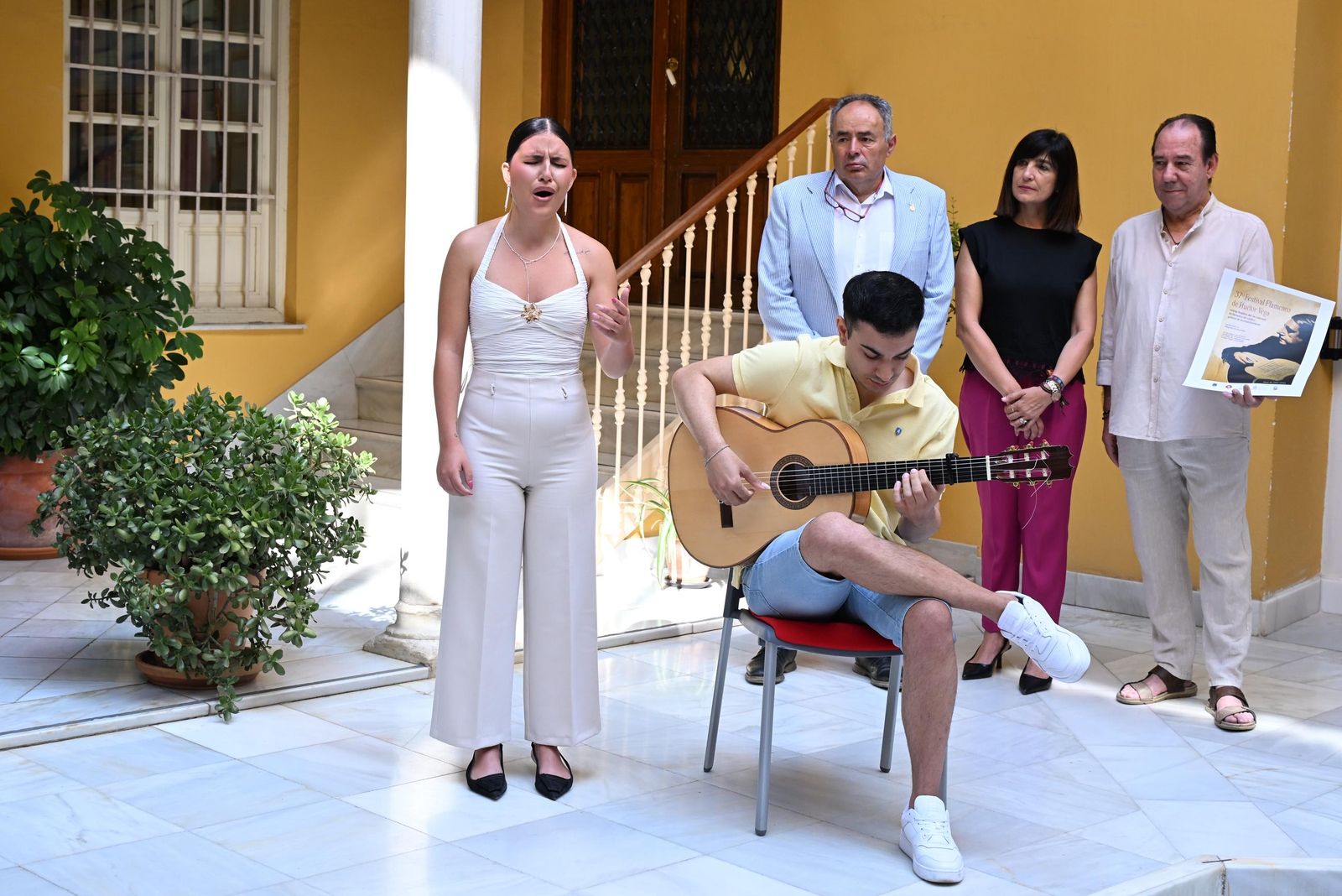 Foto de la rueda de prensa de presentación.