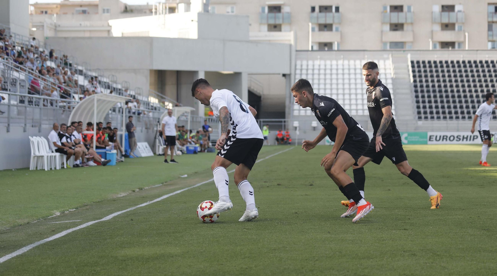 Las fotos del Balona-AD Ceuta de pretemporada en el Ciudad de La Línea (0-1)