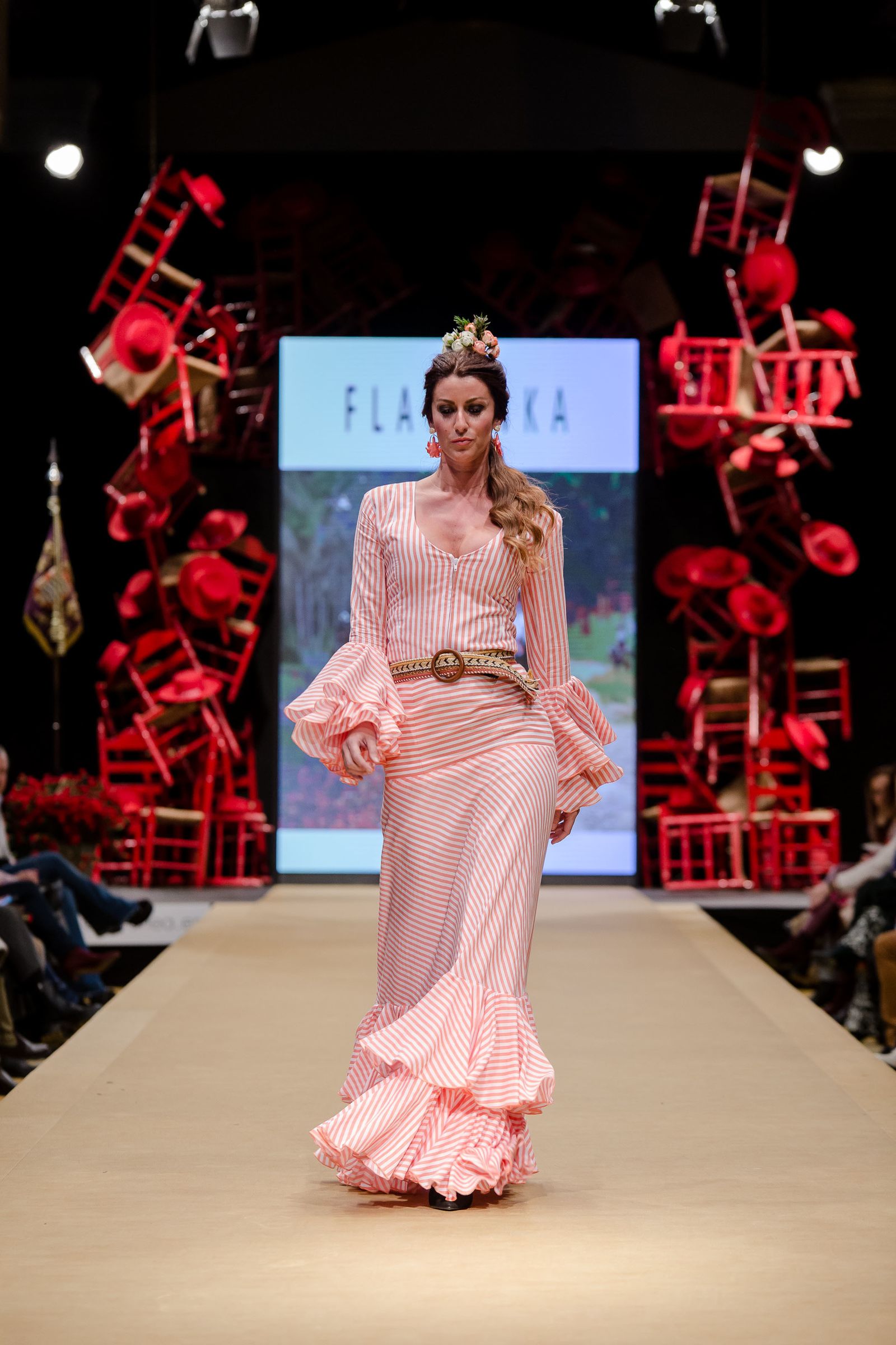 Pasarela Flamenca Jerez 2019: Real Hermandad del Rocío, el desfile benéfico en fotos