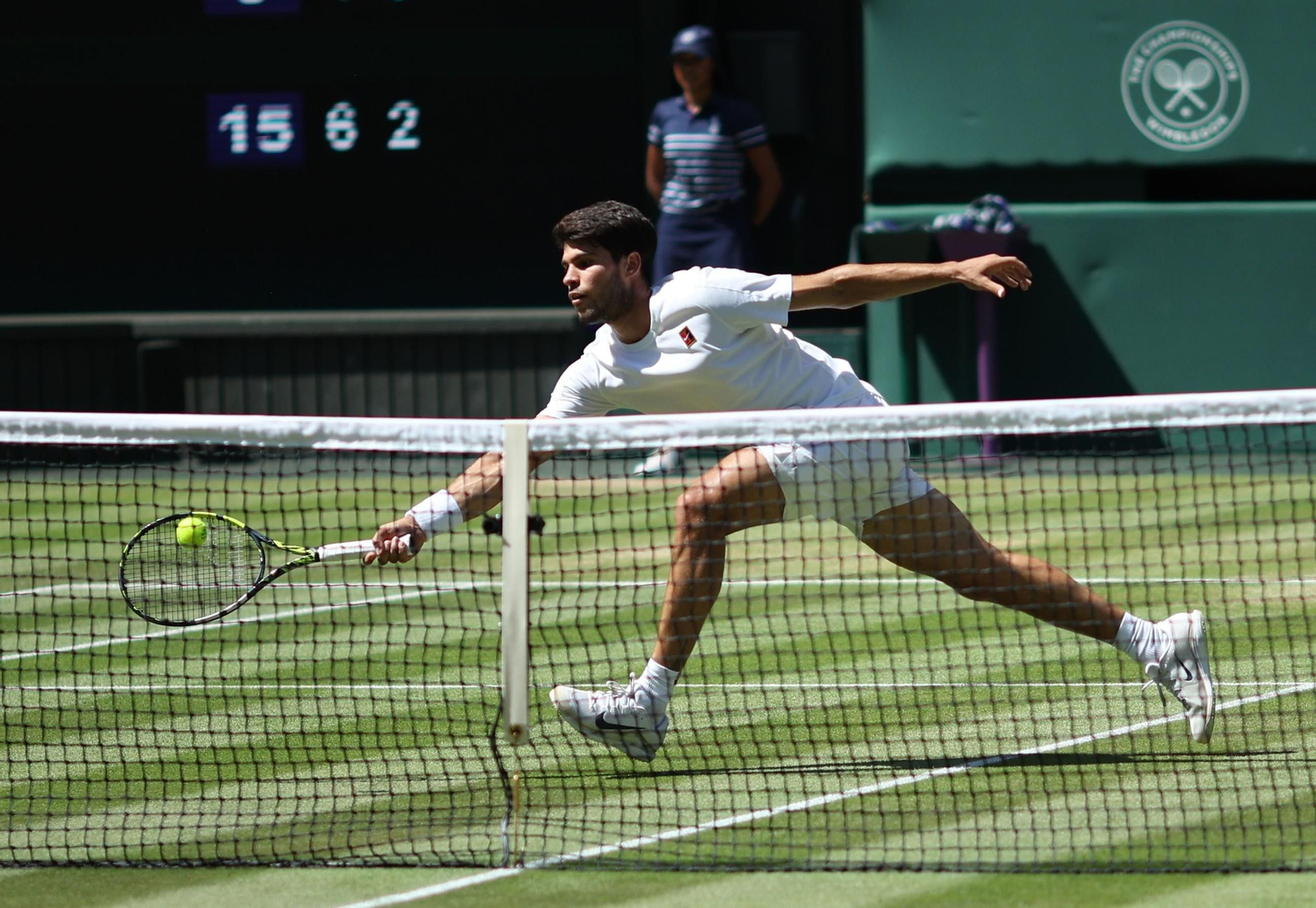 Las fotos del pase de Alcaraz a la final de Wimbledon Las fotos del pase de Alcaraz a la final de Wimbledon