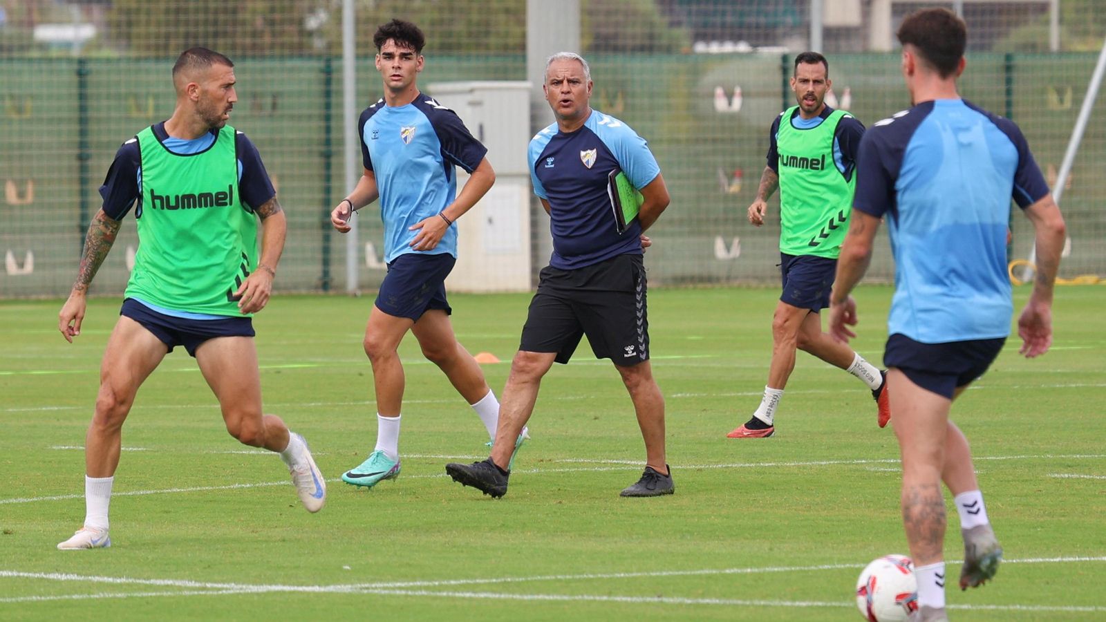 El Málaga CF prueba la Ciudad Deportiva de Arraijanal