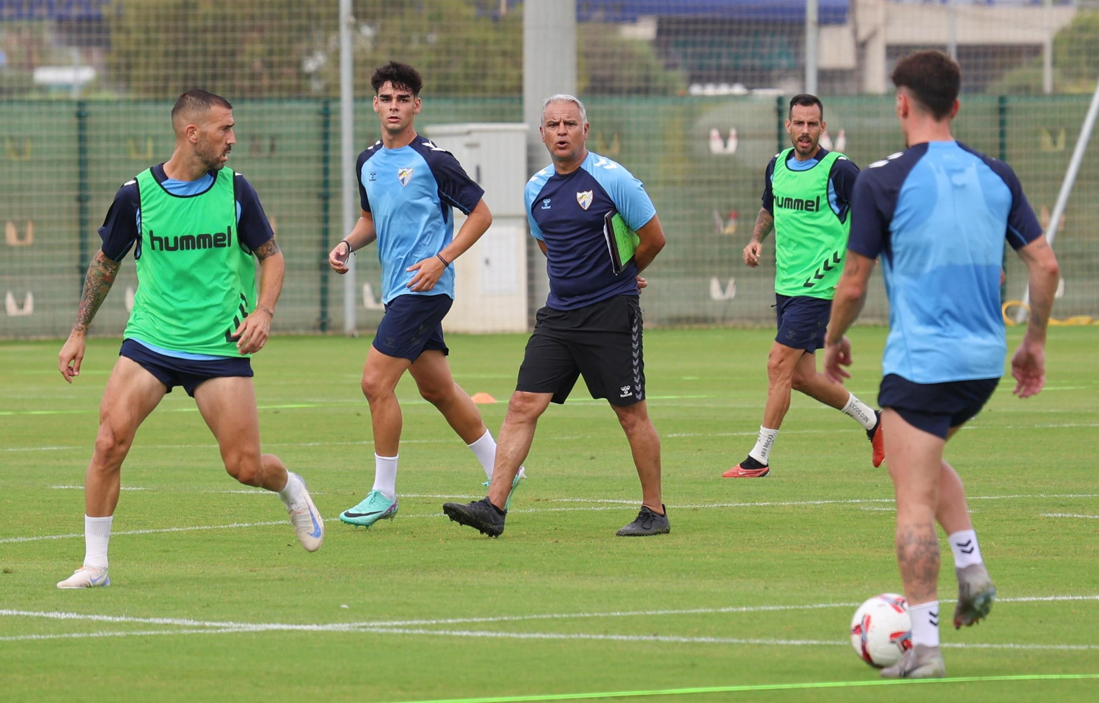 El Málaga CF prueba la Ciudad Deportiva de Arraijanal