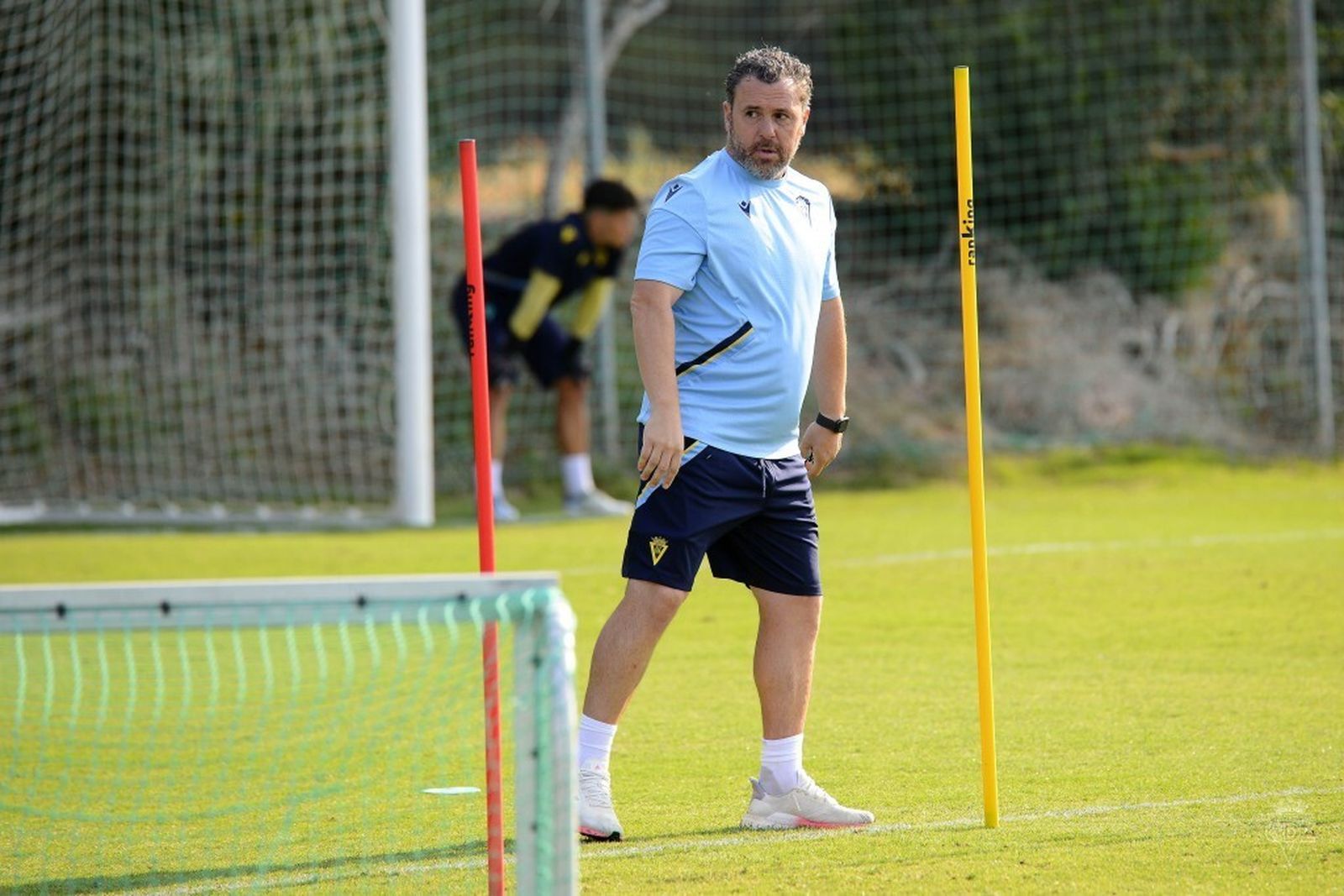 Sergio González en un entrenamiento.