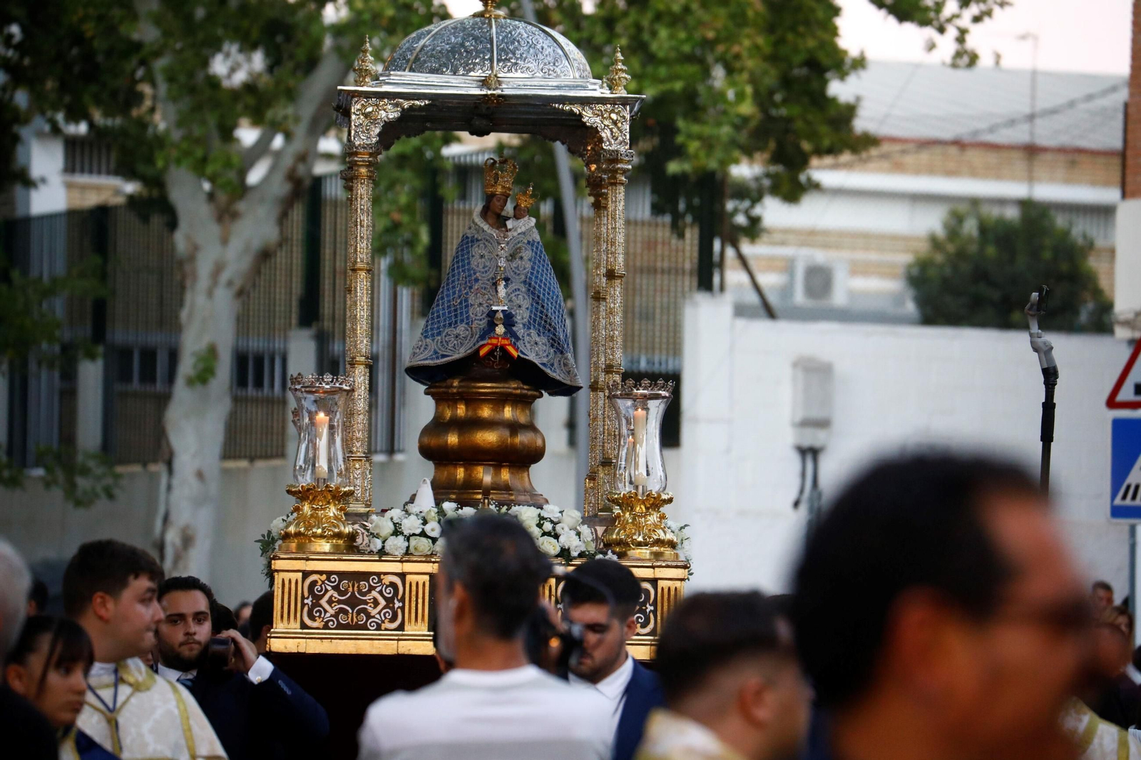 El traslado de la Virgen de la Fuensanta a la Santa Iglesia Catedral de Córdoba, en imágenes