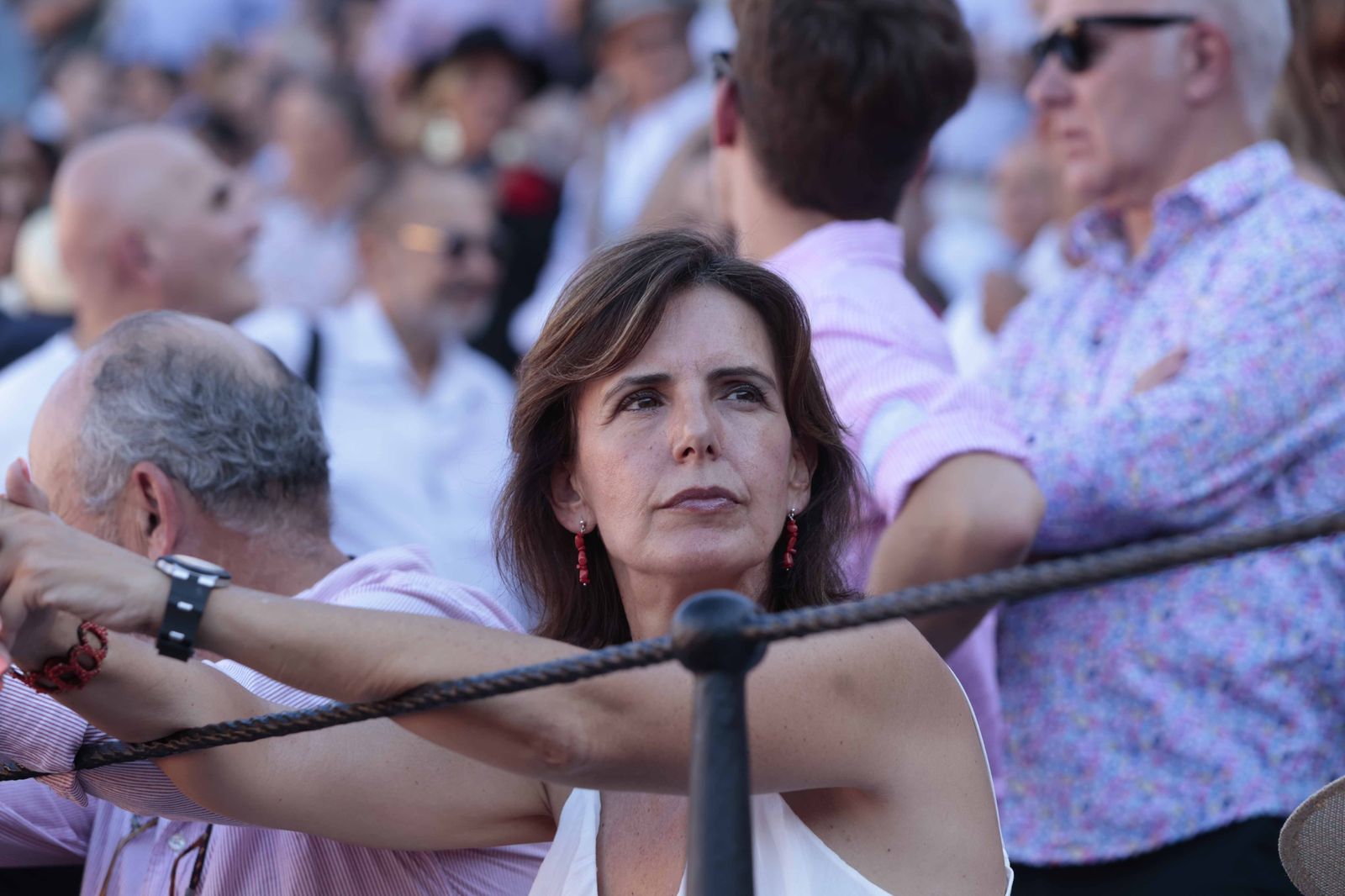 Ambiente en los tendidos de la Maestranza