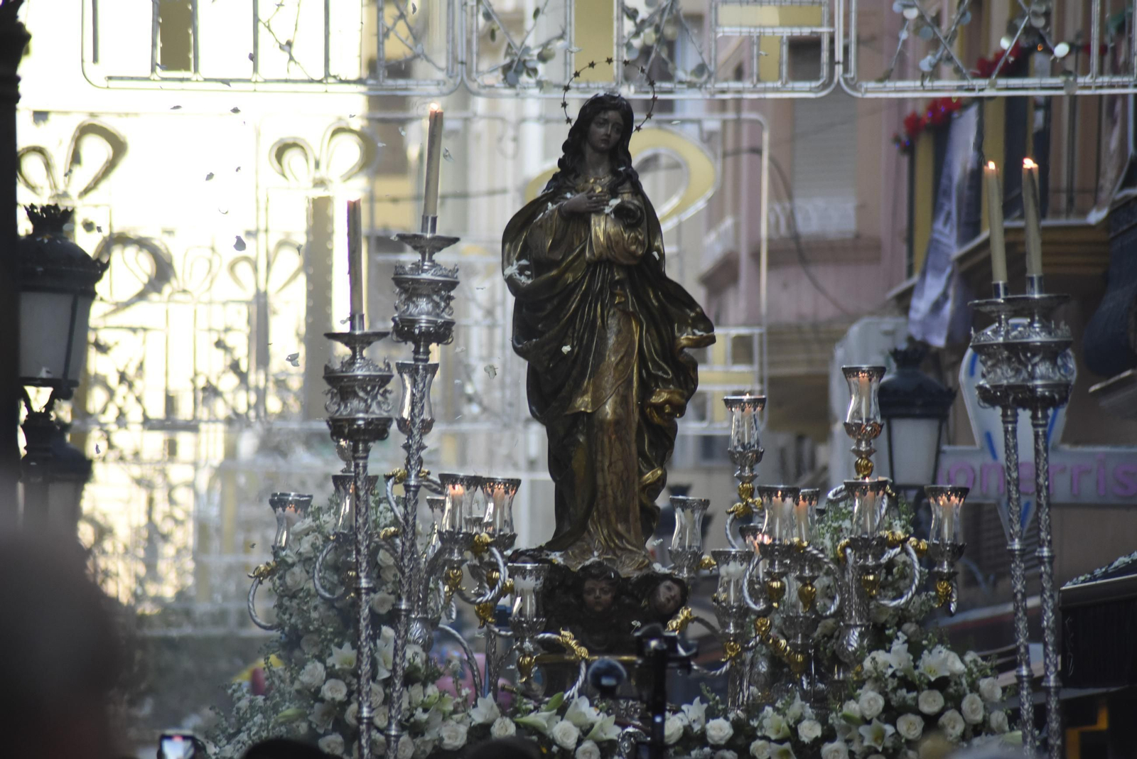Fotos de la procesión de la Inmaculada Concepción en La Línea