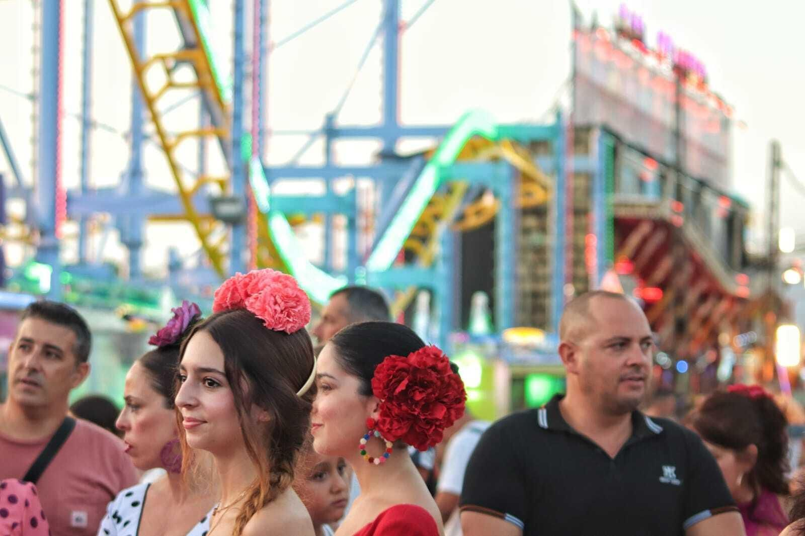 Las atracciones preferidas de la Feria de Málaga, en fotos