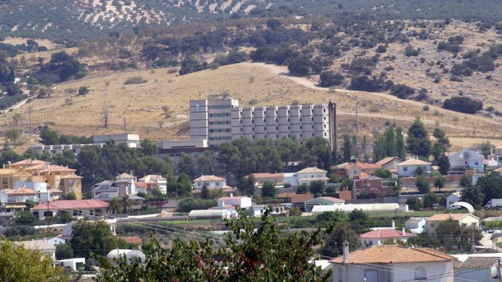 Vista del Hospital Infanta Margarita de Cabra. Vista del Hospital Infanta Margarita de Cabra.