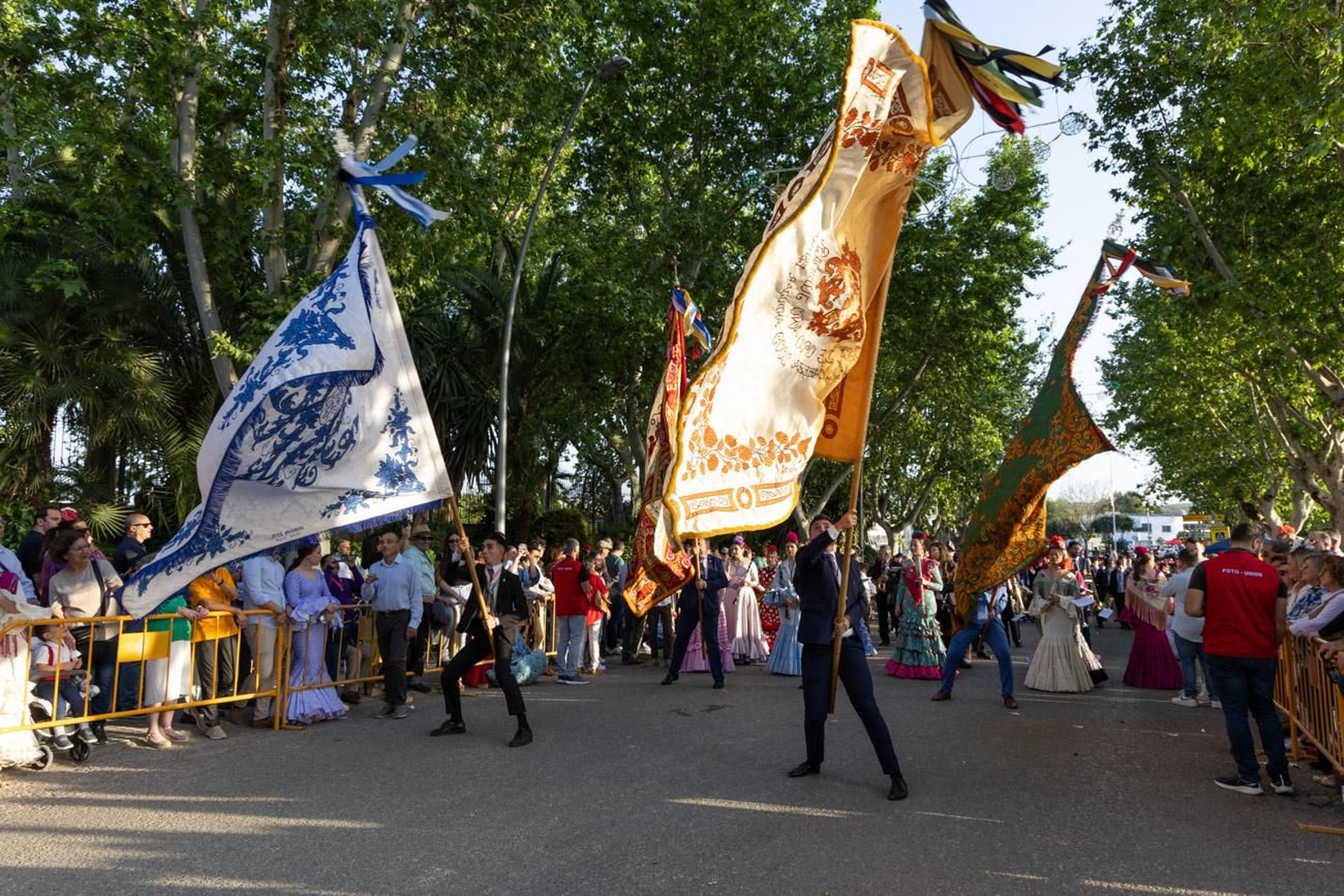 Recepción de Cofradías de la Romería de La Virgen de la Cabeza en Andújar
