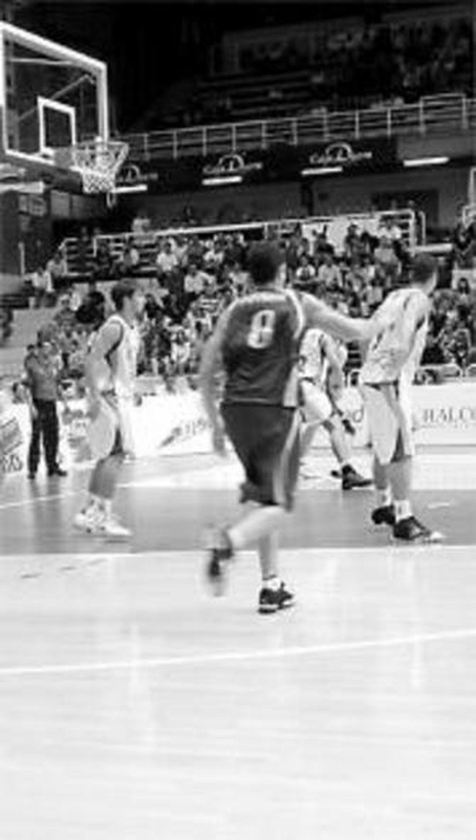 Instante del partido.