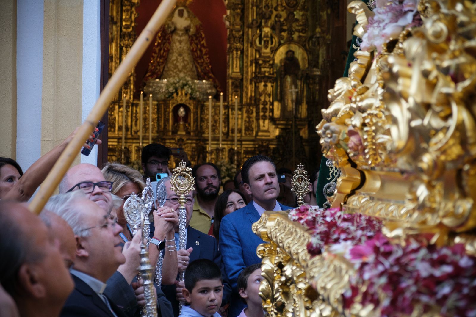 Las imágenes de la procesión de María Auxiliadora de Triana