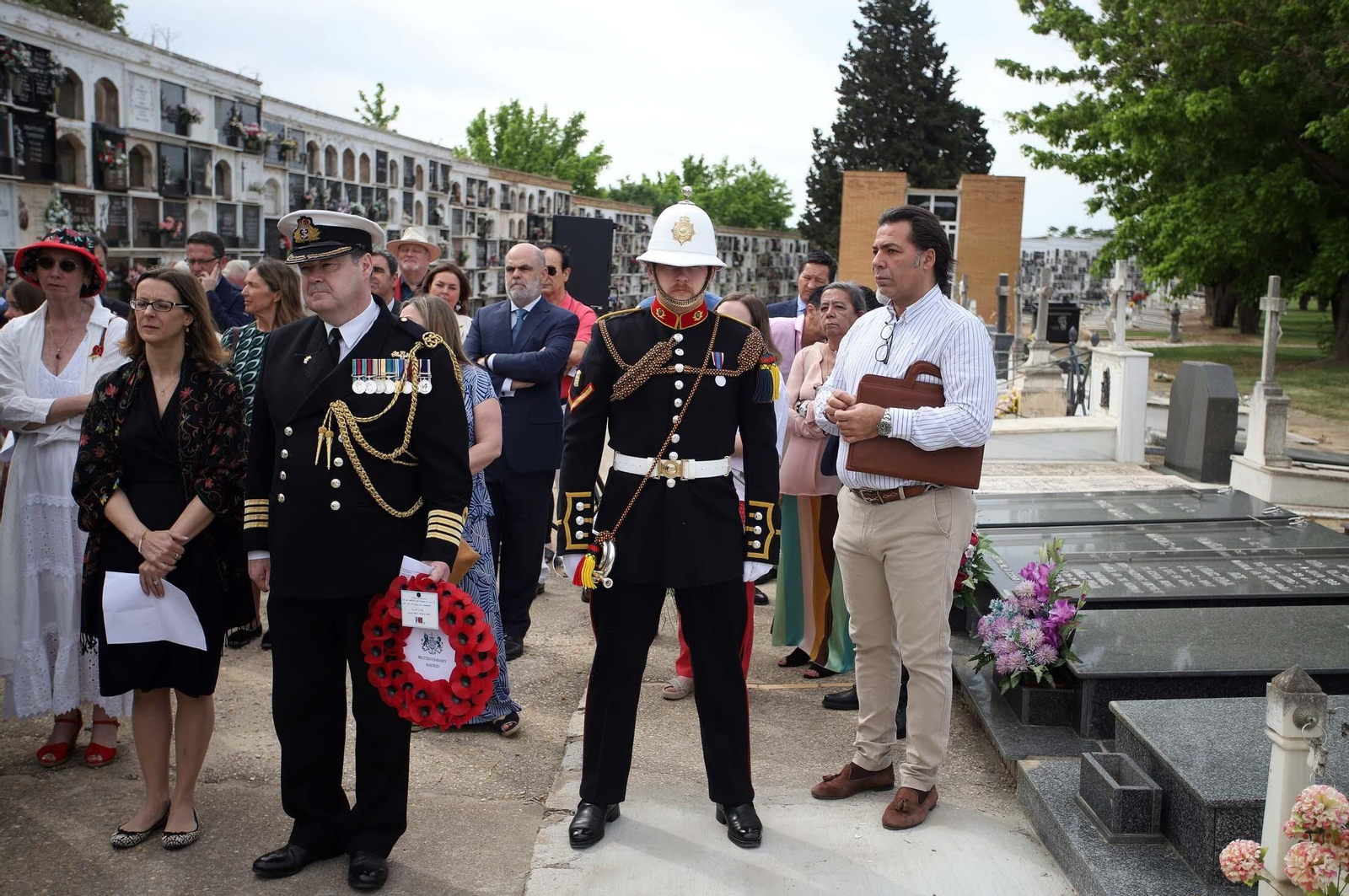 La ceremonia conmemorativa del 80 aniversario de la aparición del cuerpo de William Martin, en imágenes