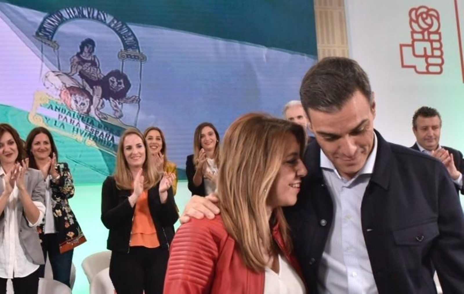 Las imágenes de la proclamación de Susana Díaz como candidata