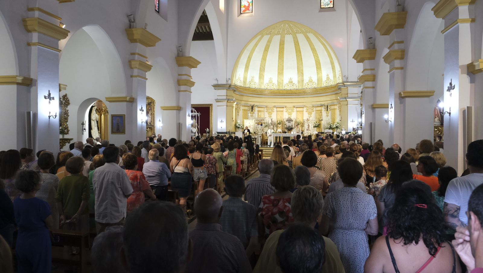 Imágenes de la Procesión de San Isidro, en El Ejido