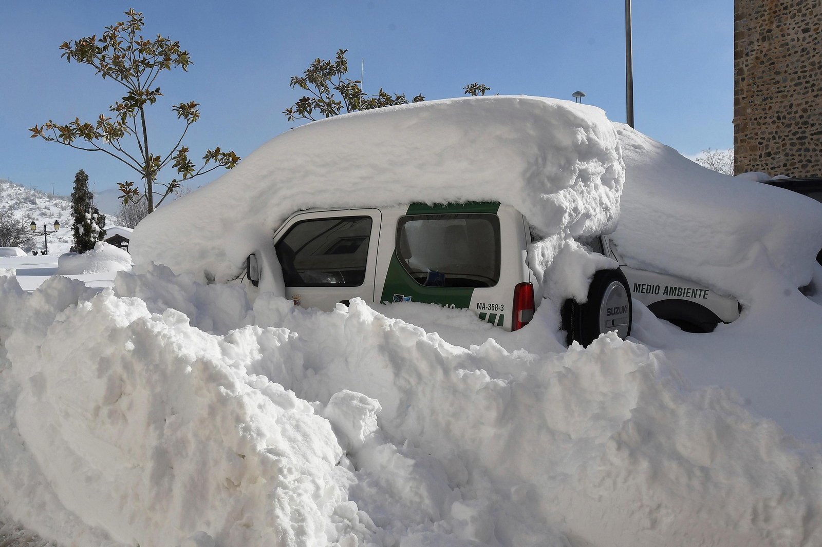 Las imágenes blancas que ha dejado la nieve en toda España