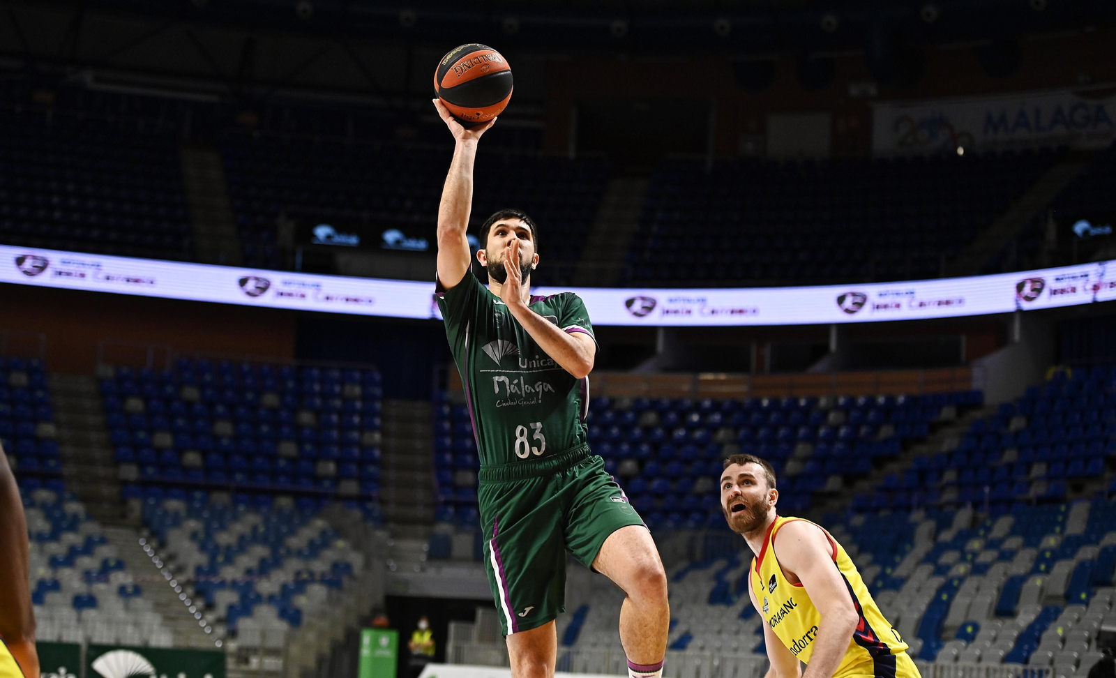 El Unicaja-Morabanc Andorra, en fotos