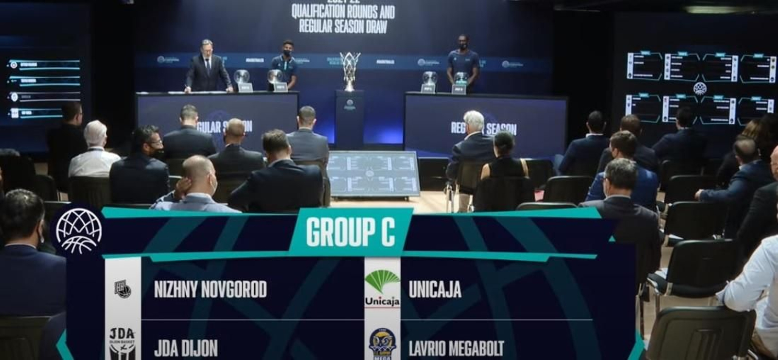 El Unicaja sale en el sorteo.