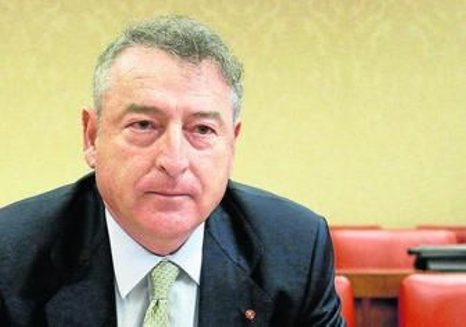 José Antonio Sánchez en su comparecencia parlamentaria ante la Comisión de Nombramientos.